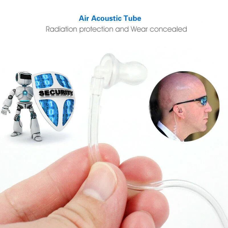 Air Acoustic Tube PTT Mic Earpiece Headset for Motorola Radio SL1M SL1K SL1600 SL300 SL7500 SL400 SL4000 SL7550 Walkie Talkie