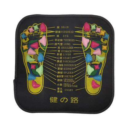 AcupuncturePoint Foot Massage Pad Portable MassagerAcupressure Relieving Fatigue Pain Physiotherapy Cushion Feet acupressureTool