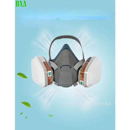 Scratch Resistant Industrial Painting Spray Protection Respirator Half Face 920p Gas Mask Safety Dust Filter Chemcial Safety