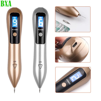 New LCD Plasma Pen Laser Spot Removal Pen Mole Removal Dark Spot Removal Dot Pen Skin Wart Label Tattoo Removal Beauty Tool