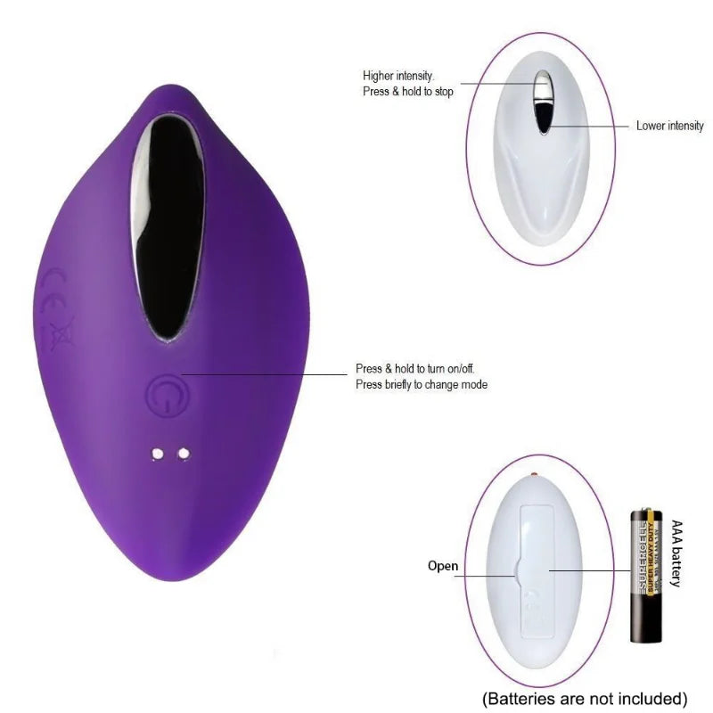 Waterproof Quiet Panty Vibrator Wireless Remote Control Portable Clitoral Stimulator Invisible Vibrating Egg Sex Toys for Women