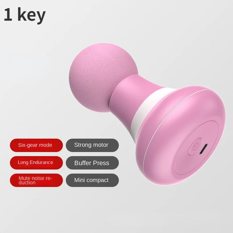 New Mini Massager Muscle Relaxation Fascia Gun Home Vibration Massager Mini Convenient Fascia Instrument