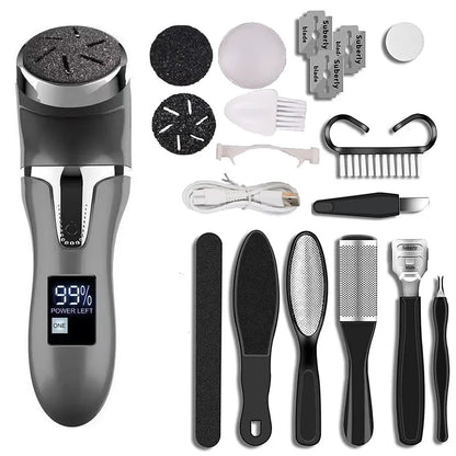 NEW Digital Display Foot Callus Removal Kit Rechargeable Callus Remover Portable Foot File Rigid Crack Dry Skin Pedicure