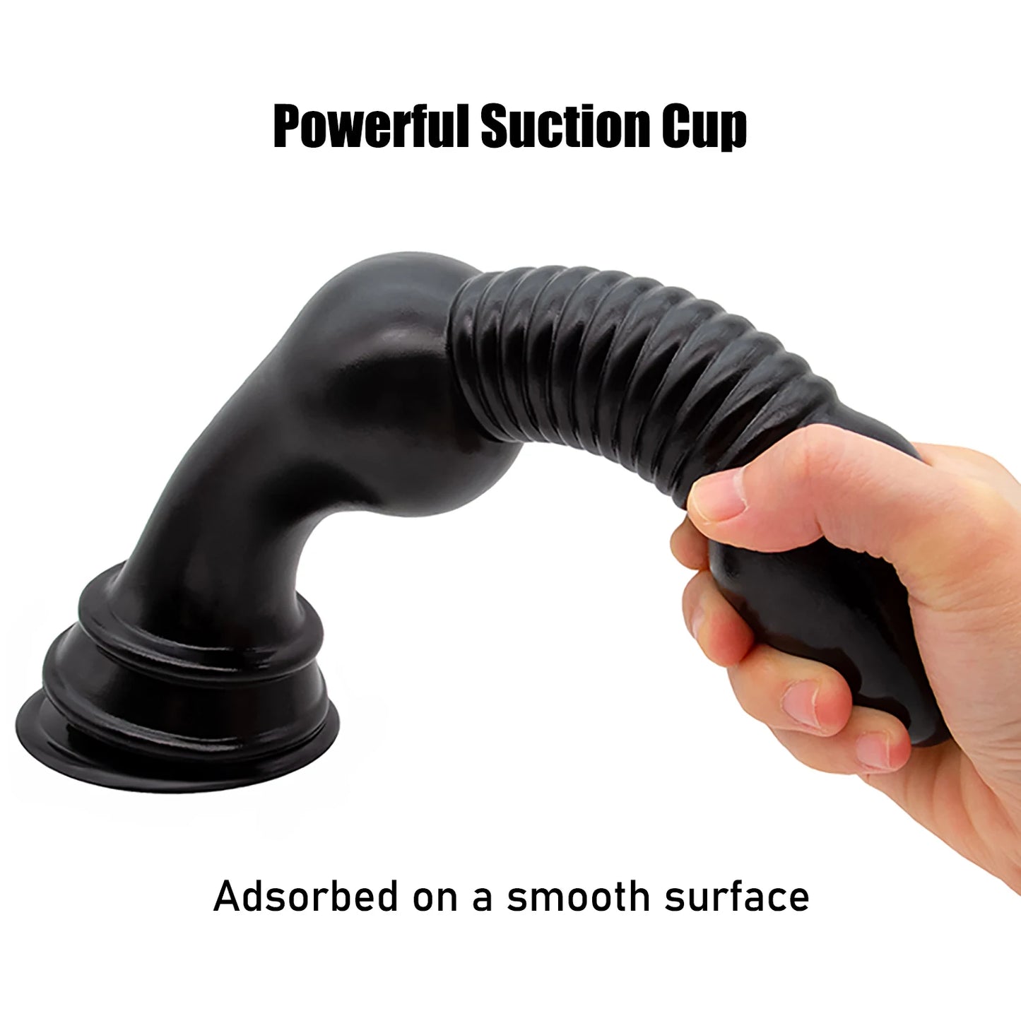 1pc Oversized Anal Plug Dildo Stimulate Anus Vagina Soft Butt Plug Dick Long Anal Dilator Penis with Suction Cup Sex Toy