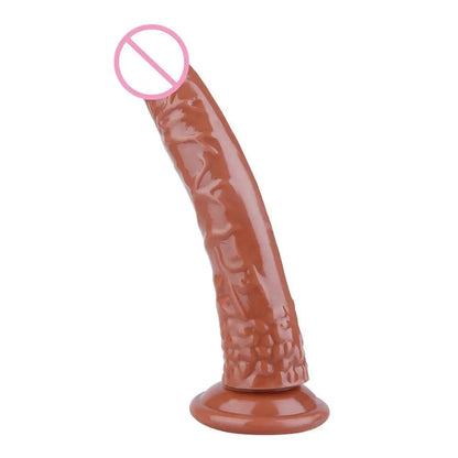 1PCS Multicolor Fantasy 8.26″ Long Dildo Butt Plug Dildo G-Spot Stimulator Masturbator Sex Toys for Women