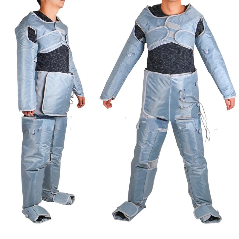 Connected Sauna Suit Far-infrared Heating Sweating Weight Loss Inflation Pressure Whole Body Massager Blood Circulation