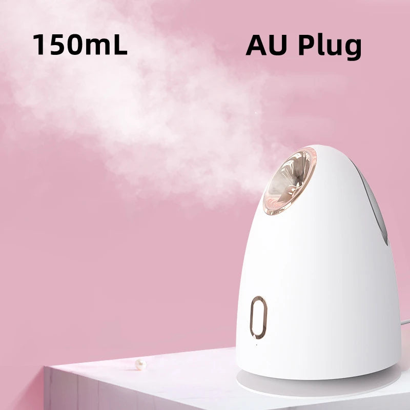 NEW 150mL Large Facial Steamer Hot Nano Spray Facial Moisturizing Skin Care Humidifier Nano Facial Spray Facial Spa Spray