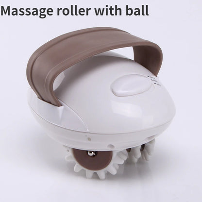 3D Electric Slimming  Massager Roller Full Body Massage Roller Anti-Cellulite Massage  Arm Leg Face Massage Relaxation SQ-100