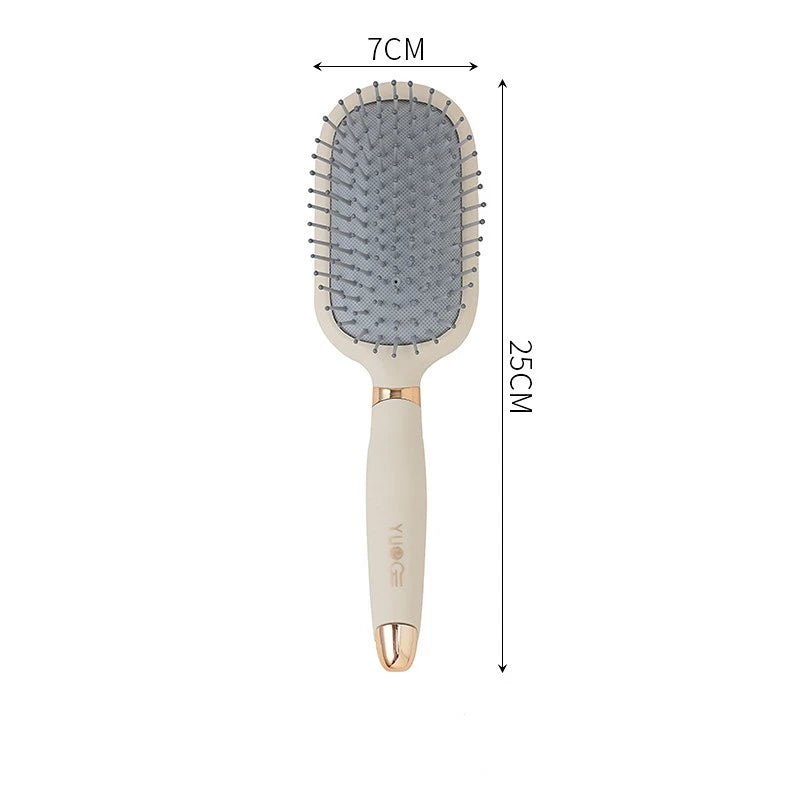 1pc Head Massage Comb Cute Comb Anti Static Exhaust Air Cushion Comb Home Women Long Hair Curling Fluffy Air Bag Comb