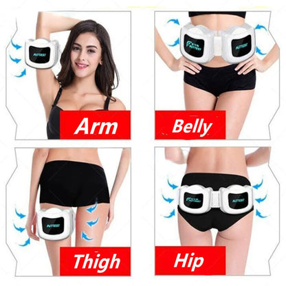 Eletric Abdominal Massage Belt EMS Muscle Stimulation Anti-cellulite Massager  Belly Slimming Fat Burner Body Massage