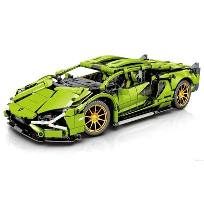 1388PCS MOC Technical Super Speed Bugattied Sport Car Building Blocks Assemble Bricks Racing Vehicle Toys Gifts for Adult Friend