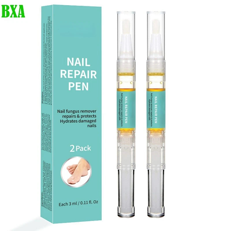 2ps Nail Nutrition Oil Pen 3ml Nail Repair Liquid Nail Treatment Cuticle Revitalizer Oil Prevent Agnail Nail Polish Nourish Skin