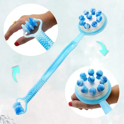 Shoulder Neck Back Massage Cervical Vertebra Shoulder and Neck Meridian Beater Silicone Rapping Rod Hammer