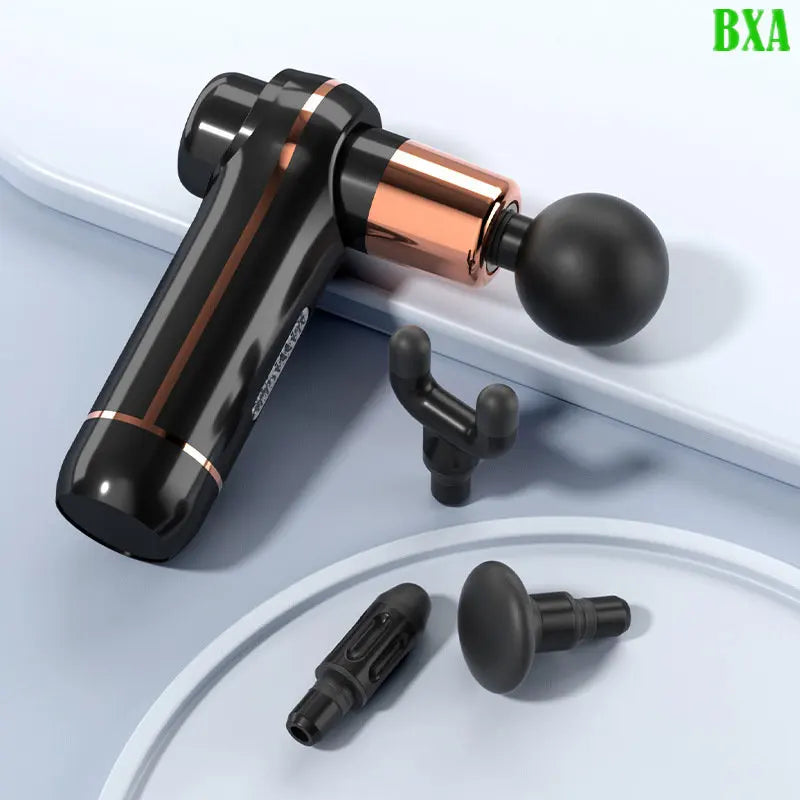 NEW Electric Brushless Muscle Massage Gun Professional Fitness Massager Vibrator Percussion Pistol for Back and Neck Pain Relief