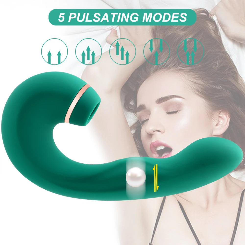 Sucker Clitoris Stimulator G Spot Massage Vagina Dildos Multi Mode Silicone Nipple Sucking Vibrator For Women Sex Toy For Couple