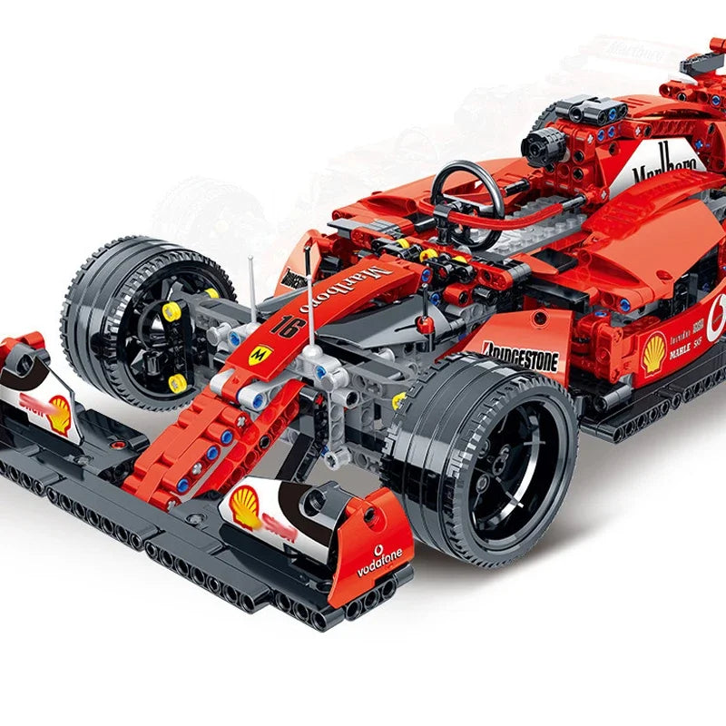 1099PCS Technical Kids MOC F1 Formula Sport Car Building Blocks Racing Vehicle Bricks Toys Gift for Boy Friend