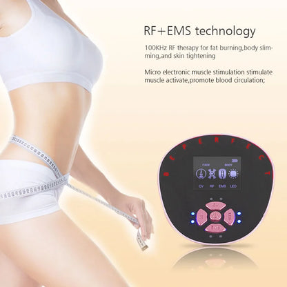 New Radio Cavitation Ultrasound Body Slimming Device 4D 1MHz High Frequency Belly Fat Burn Weight Loss Anti-Cellulite Wrinkle