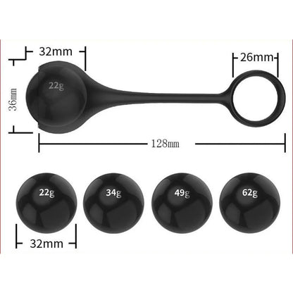 1PCS 4IN1 Penis Dumbbell Trainer Physical Erection Delay Trainer Penis Enlarger Ball Exerciser Device Enhancer Sex Toys for Men