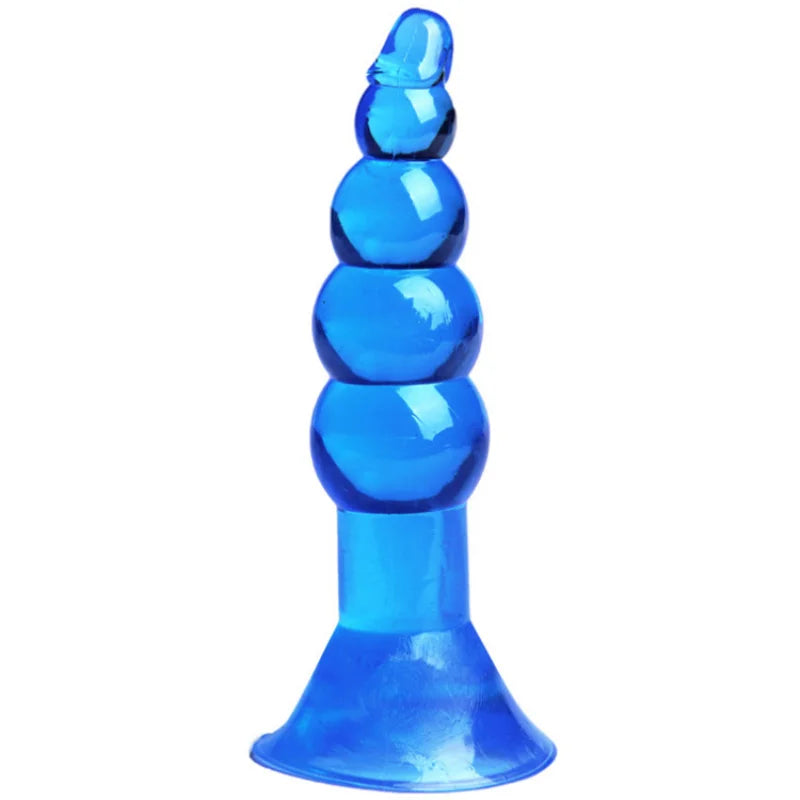 1PCS Anal Sex Toys For Men Women Suction Base Silicone Butt Plug Adult Game For Couple Flirting Sucker Anus Plug Toy Anal Beads