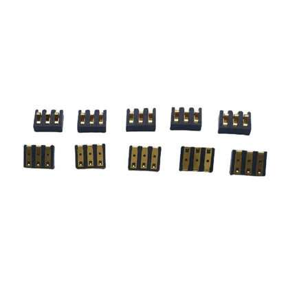 10pcs Battery Contacts Connector for Motorola EP450 CP040 CP140 GP3188 GP3688 etc Walkie Talkie Two Way Radio Repair Kits