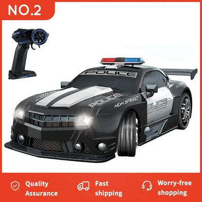 1: 12 Rc Car 2.4G Remote Control Police Cars Models Toy High Speed Radio Controled for Boys Kid Gift Machine Off-Road Drift Toys