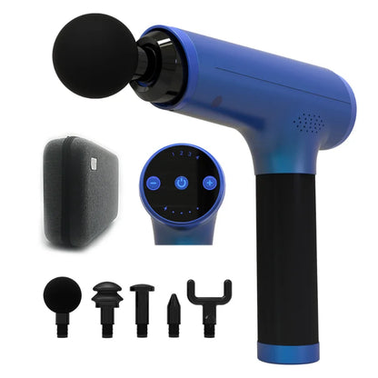 4 Level Massage Gun Electric Deep Muscle Relaxation Massager Portable Hot Fascia Gun Relieves Pain