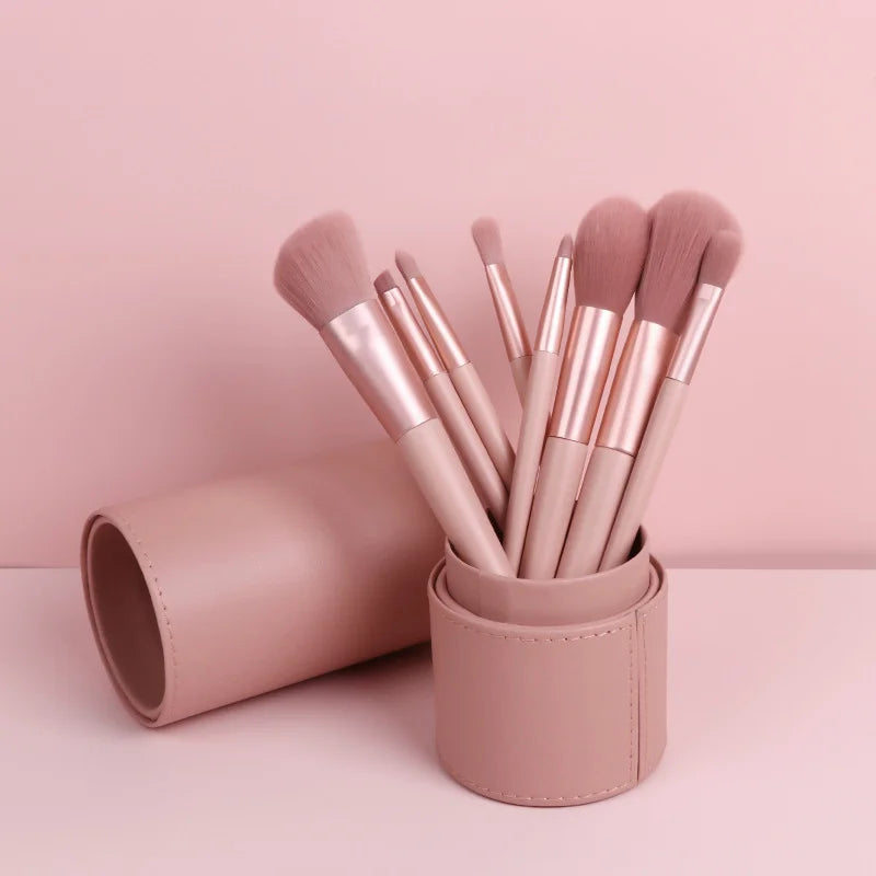 8PCS Makeup Brushes Set Professional Cosmetic Powder Eye Shadow Foundation Blush Blending Concealer Beauty Make Up Tool Brushes