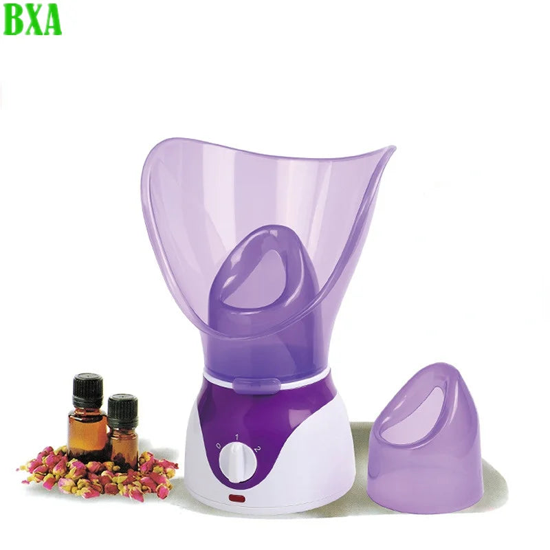 BXA Face Steamer Facial Heating Sprayer Skin Moisturizing Pore Cleaner Facial Hot Fog Steamer Home Care Skin Humidifier SPA