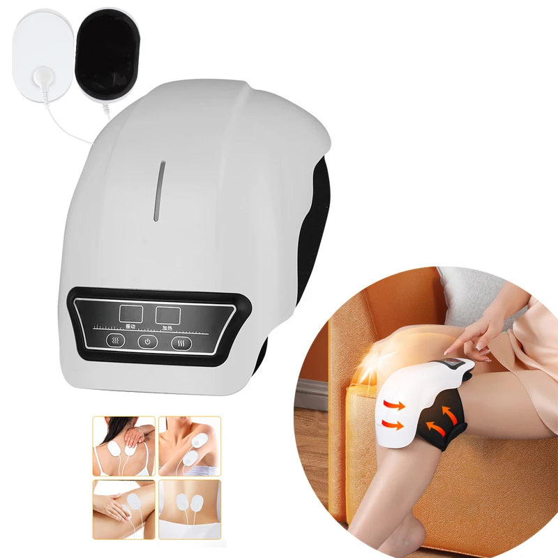 Intelligent Air Bag Knee Massager Heating Kneecap Treasure Air Bag Laser Infrared Elbow Shoulder Massager Joint Pain Stiff Relax