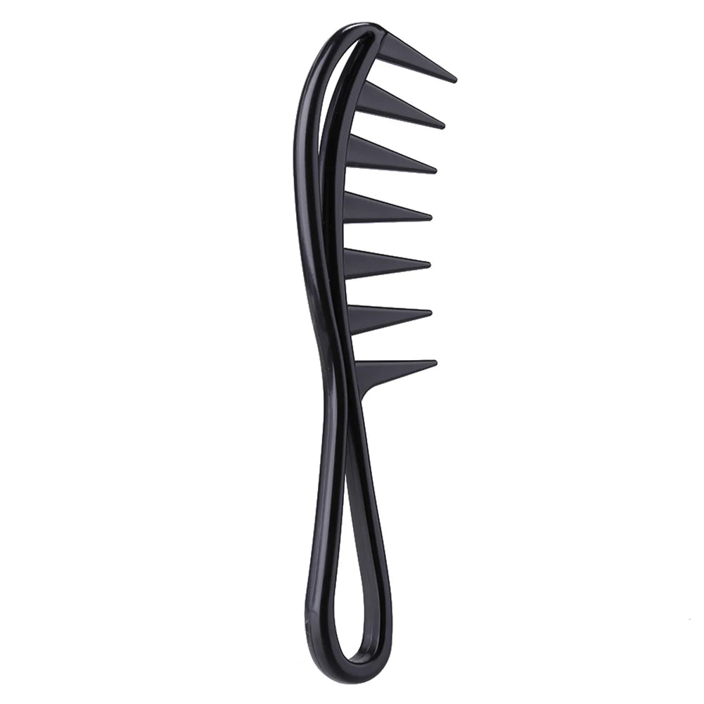 BXA Massage Comb Wide Tooth Shark Plastic Comb Curly Hair Salon Hairdressing Comb Massage for Hair Styling Tool for Curl Hair