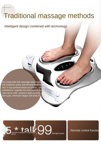 NEW Foot Massager Blood Circulator Vibrating Foot Massager Foot Spa Massager Home Automatic Foot Massage Machine