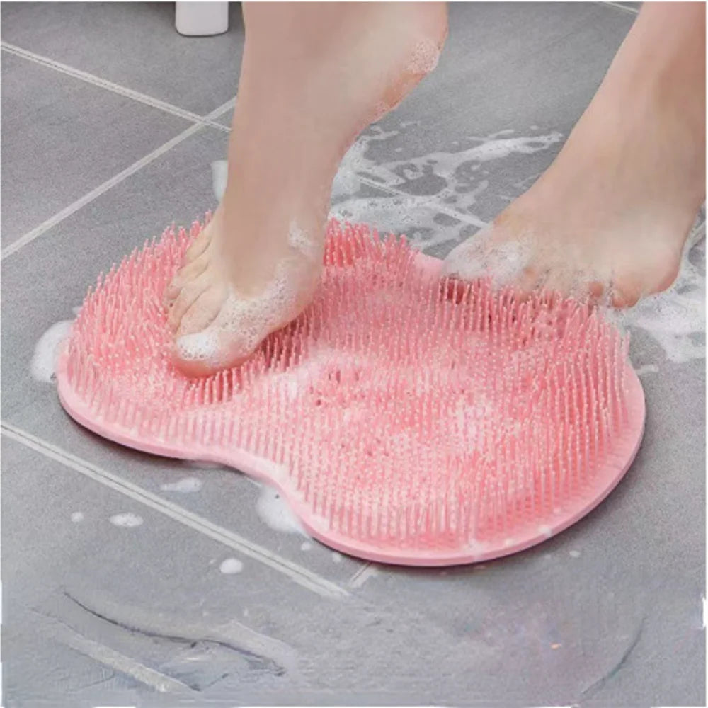 Silicone Foot Rub Bathroom Massage Bath Dead Skin Foot Wash Brush Foot Bath Non-slip Bath Mat Foot Brush Anti-skid Bath Mat