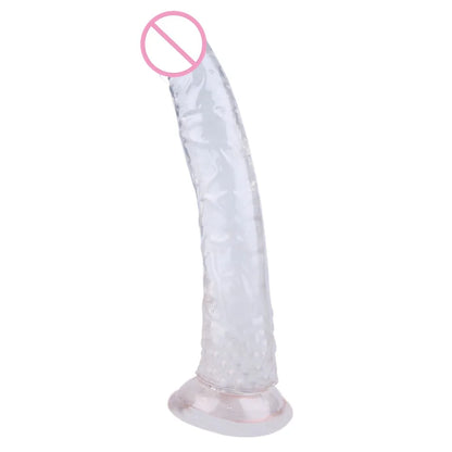 1PCS Multicolor Fantasy 8.26″ Long Dildo Butt Plug Dildo G-Spot Stimulator Masturbator Sex Toys for Women