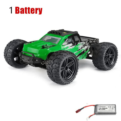 1/10 2.4G 4WD FC6 Remote Control Car 32km/h High Speed RC Car with LED Light 2 Batteries Drift Vehicles Toys for Children