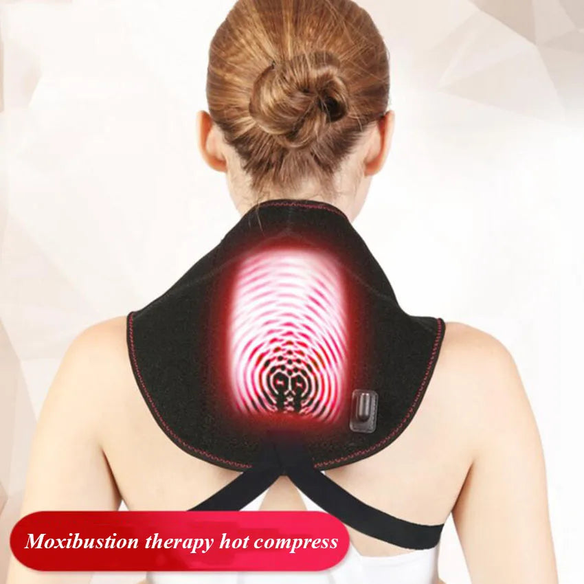 Electric Moxibustion Neck Heat Treatment Of Cervical Heating And Physiotherapy Relaxation Cervical Muscle Relaxation Health Care