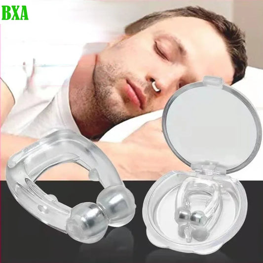 1PCS Anti-Snoring Corrector Snore Prevention Gadget Women's Anti-Snore Device Snore Elimination Nose Clip Men's Sleep Night