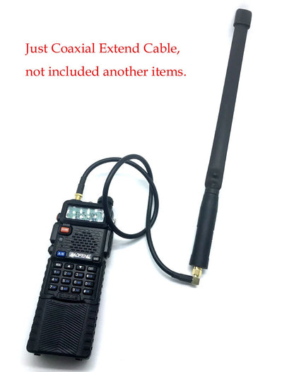 AR-152 AR-148 SMA Male To Female Two Way Radio Antenna Coaxial Extend Cable For Baofeng UV-5R UV-82 UV-9R Walkie Talkie 50/100cm