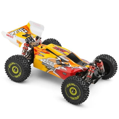 WLtoys 144010 1/14 RC Car 75KM/H High Speed Off-Road 2.4G Brushless 4WD Electric RC Drift Toys for Children Racing