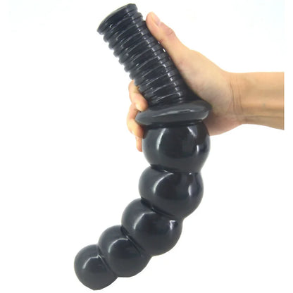 1PCS PVC Big 5-Balls 30cm Handle Butt Plug Anal Bead Anal Plug Anal Dildos Masturbator Sex Toys for Couple Men/Women