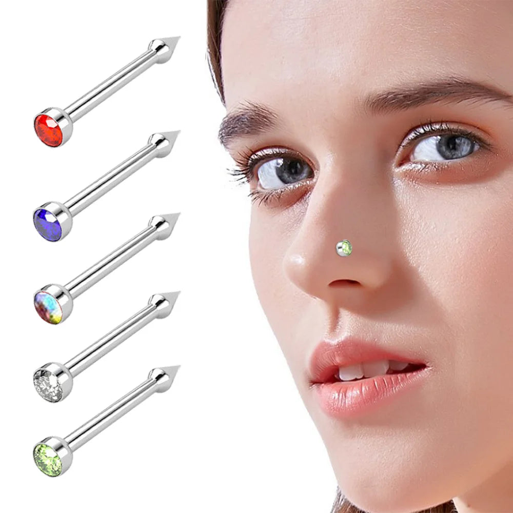 1PCS Disposable Painless Ear Piercing Nose Nail Piercing Gun Healthy Sterile Piercing Tool Ear Piercing Gun Safety Body Piercing