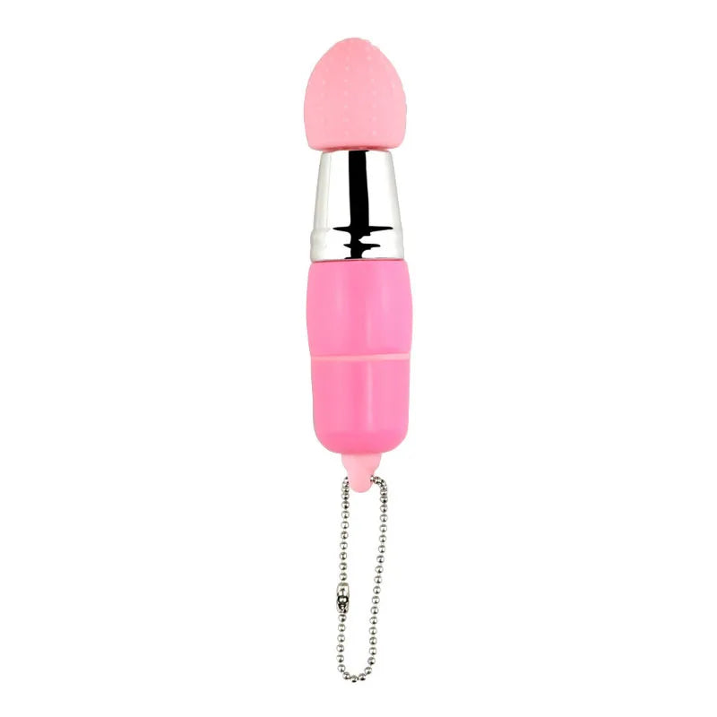 1PCS Mini Lipstick Shaped Body Massager with 3-Adapter G-spot Nipple Clitoris Stimulator Dildos Masturbator Sex Toys for Women