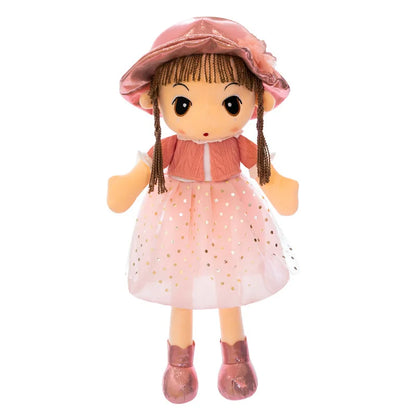 45-75cm Big Kawaii Hat Princess Mayfair Doll w/ Clothes Kids Baby Appease Toys Stuffed Soft Cartoon Plush Toys for Children Gift