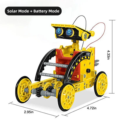 Solar Robot Kits High-Tech Science Toy 12 In 1 Develop Educational Solar Powered Learning Robotic Programming Toys for Boys