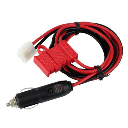 10ps T Type Power Cable Cigarette lighter Charger for KENWOOD TM-261A TM-271 ICOM IC-F1610 Yaesu FT-1802 FT-8800 8900R Car Radio