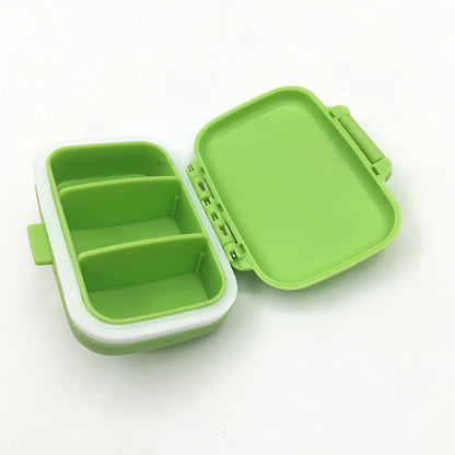 3 Lattices Pill Box Tablet Pill Case Dispenser Medicine Boxes Dispensing Medical Kit Mini Organizer Case Holder Pill Splitter