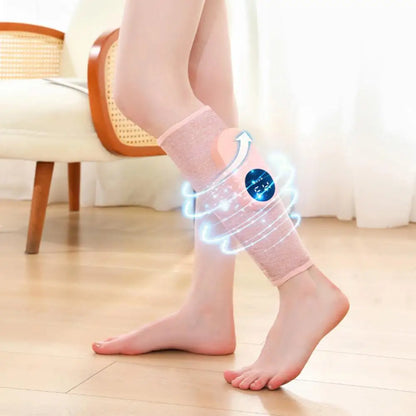 NEW Electric Leg Massager with Heat Compression Blood Circulation Calf Air Muscle Leg Massager Pressure Stress Therapy To Relax