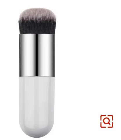 New Fashion Chubby Pier Foundation Brush Flat Cream Makeup Professional Brushes  Cosmetic Brush highlight brush loosepowder brus