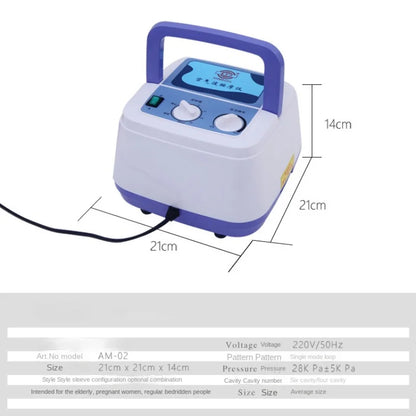 8 Cavity 6 Cavity Electric Air Compression Leg Massager Physiotherapy Promote Blood Circulation Lymphatic Drainage Body Massage