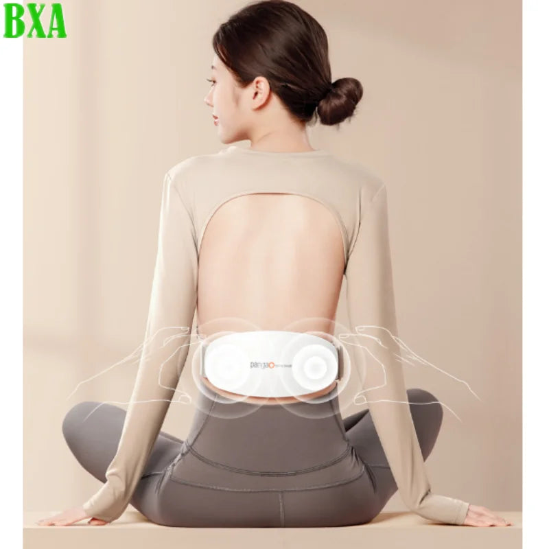 PG-2643 Menstrual Relief Pad Abdominal Warming Belly Warmer Period Belt Menstrual Colics Thermal Strap Uterus Heat Massager