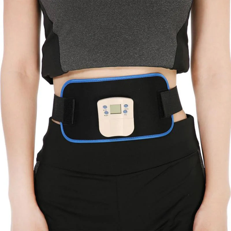 New PVC Electric Body Muscle Neck Massager Back Slimming Slim Massage Belt Ab Gymnic Muscle Arm Leg Waist Body Building Belt